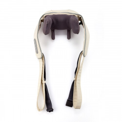 Medivon Sooth Neck Massager, 6 3D κεφαλές, 3 επίπεδα, Θέρμανση, Αντι-κυτταρίτιδα, USB, Μπεζ