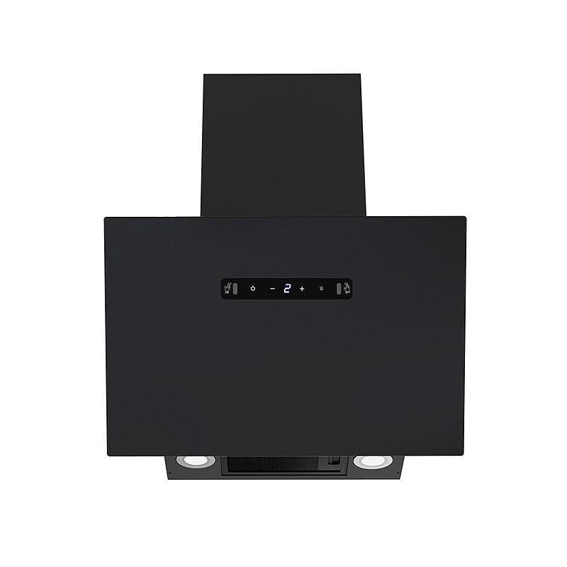 Hotа decorativa incorporabila Crown CV13K60BL, Clasa A++, 594 m³/h, 3 trepte, Control prin gesturi, LED, Negru