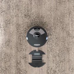 Shark Matrix Plus RV2620WDEU Robot Vacuum Cleaner, 650 W, 0.3 L, 360° LiDAR, Up to 110 min of runtime, Matrix Clean, Black