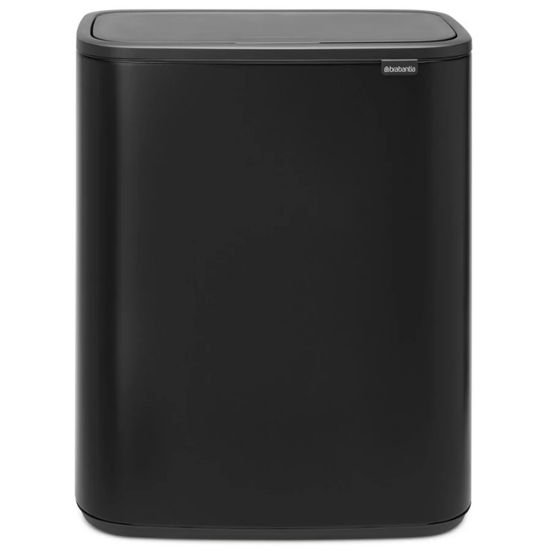 Кош за смет Brabantia Bo Touch 2x30L, Matt Black