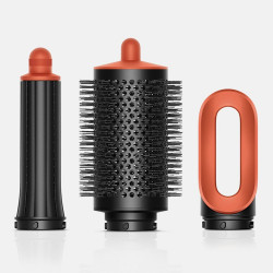 Маша за коса Dyson HS08 Airwrap i.d.™ Straight + Wavy T1/T2 CePk/RoseGold, 1300W, 13.5 l/s, Автоматизирано къдрене, Йонизиране, 3 скорости, 3 температури, Bluetooth, Керамично розово/розово злато