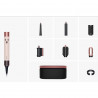 Aparat de uscare si coafare Dyson 601848-01 HS08 Airwrap i.d.™ Straight + Wavy T1/T2 CePk/RoseGold, 1300W, 13.5 l/s, Ondulare automata, Ionizare, 3 viteze, 3 temperaturi, Bluetooth, Rose Gold