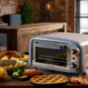 Ηλεκτρικός φούρνος Ariete VINTAGE 3919/05, 800W, 10 l, 3 λειτουργίες, Μέχρι 230°C, Διπλό θερμικό γυαλί, Χρονοδιακόπτης 60 λεπτά, Μπλε
