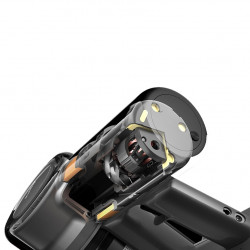 Вертикална прахосмукачка Dreame V11 VVN6, 450W, 25000Pa, 0.5 л, 3 режима, 90 мин, HD дисплей, Сив/червен