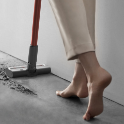 Вертикална прахосмукачка Dreame V11 VVN6, 450W, 25000Pa, 0.5 л, 3 режима, 90 мин, HD дисплей, Сив/червен