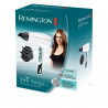 Remington D5216 Hair Dryer, 2300W, Ionizing Function, 2 Speeds, 3 Heat Settings, Diffuser/Concentrator, White