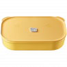 Κεραμικό κουτί φαγητού Buydeem Bento CT3008, 1 l, 230°C, συμβατό με φούρνο και φούρνο μικροκυμάτων, κίτρινο