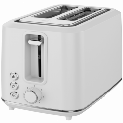 AENO ATS0001W Toaster, 930W, 7 settings, Touch controls, Delay timer, Jam protection, Quiet, White