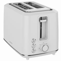 AENO ATS0001W Toaster, 930W, 7 settings, Touch controls, Delay timer, Jam protection, Quiet, White