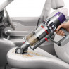 Dyson Cyclone V10 Absolute 448883-01 álló porszívó, 150AW, 125 000 fordulat/perc, 0,77 l, 60 perc, 3 üzemmód, 2 Tier Cyclone™, HEPA, csendes, higiénikus ürítés, nem gubancolódik, nikkel/narancssárga