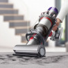 Dyson Cyclone V10 Absolute 448883-01 álló porszívó, 150AW, 125 000 fordulat/perc, 0,77 l, 60 perc, 3 üzemmód, 2 Tier Cyclone™, HEPA, csendes, higiénikus ürítés, nem gubancolódik, nikkel/narancssárga