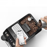 Espressor automat DeLonghi Eletta Explore ECAM450.65.G, 1450W, 19 bar, 1.8l, Wi-Fi, Touch TFT display, LatteCrema hot/cool, Twin Shot, To-Go, Cafea boabe, Negru/Gri