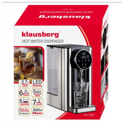 Диспенсър за гореща вода Klausberg KB 7880, 2600W,