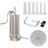 Klausberg KB 7927 Sausage Filling Machine, 5 kg, Manual, 14–35 mm, 6 Nozzles, Stainless Steel