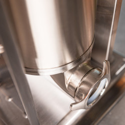 Klausberg KB 7930 Sausage Filling Machine, 5 kg, Manual, 4 stainless steel nozzles, Air release valve, Movable cylinder, Stainless steel