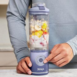 Ninja Blast Max BC251EULD Portable Blender, 14.4W, 11.1V, 570 ml, 19,000 rpm, Ice Crushing, Up to 25 Cycles, BPA-Free, Purple