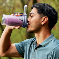 Ninja Blast Max BC251EULD Portable Blender, 14.4W, 11.1V, 570 ml, 19,000 rpm, Ice Crushing, Up to 25 Cycles, BPA-Free, Purple