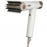 Shark HD334EU Hair Dryer, 1700W, Diffuser, 3 Speed Settings, 3 Attachments, Heat Protection, 110°C, Ionizer, White