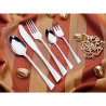 Kinghoff KH 1454 30-Piece Cutlery Set, For 6 People, Stainless Steel, Silver