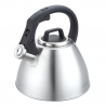 Klausberg KB 7951 Whistling Kettle, 2.5 L, Stainless Steel, Heat-Insulated Handle, Induction Compatible, Matte Stainless Steel