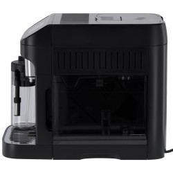 Καφετιέρα DeLonghi Magnifica PLUS ECAM 320.60.B, 1450W, 15 bar, 1.8l, 15 προγράμματα, 13 επίπεδα άλεσης, οθόνη αφής TFT, LatteCrema Hot, επιλογή κόκκων καφέ, Μαύρο