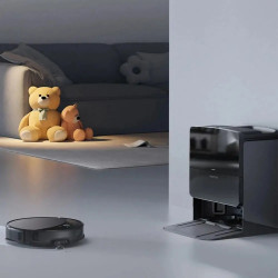 Ρομπότ σκούπα με AI Roborock Saros 10R, 65W, 20000 Pa, 270 ml, SMART, Στεγνό και υγρό καθάρισμα, LiDAR, StarSight 2.0, 180 λεπτά αυτονομία, Μαύρο