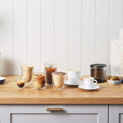 Μηχανή Espresso DeLonghi Rivelia Sand Beige EXAM440.55.BG, 1450W, 19 bar, 1.4l, οθόνη αφής TFT, Twin Shot, Bean Adapt, LatteCrema Hot, 16 ποτά, Μπεζ