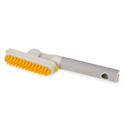 Joseph Joseph CleanTech Tile Cleaning Brush 6500022, 31 cm, Hanging Loop, Gray/Yellow