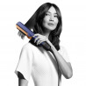 Преса за коса Dyson HT01 Airstrait Bco/Dbu, 1600W, 140°C, Йонизация, 6 нива на темп, Щадяща косата, Медно покритие, LCD,
