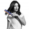 Преса за коса Dyson HT01 Airstrait Bco/Dbu, 1600W, 140°C, Йонизация, 6 нива на темп, Щадяща косата, Медно покритие, LCD,