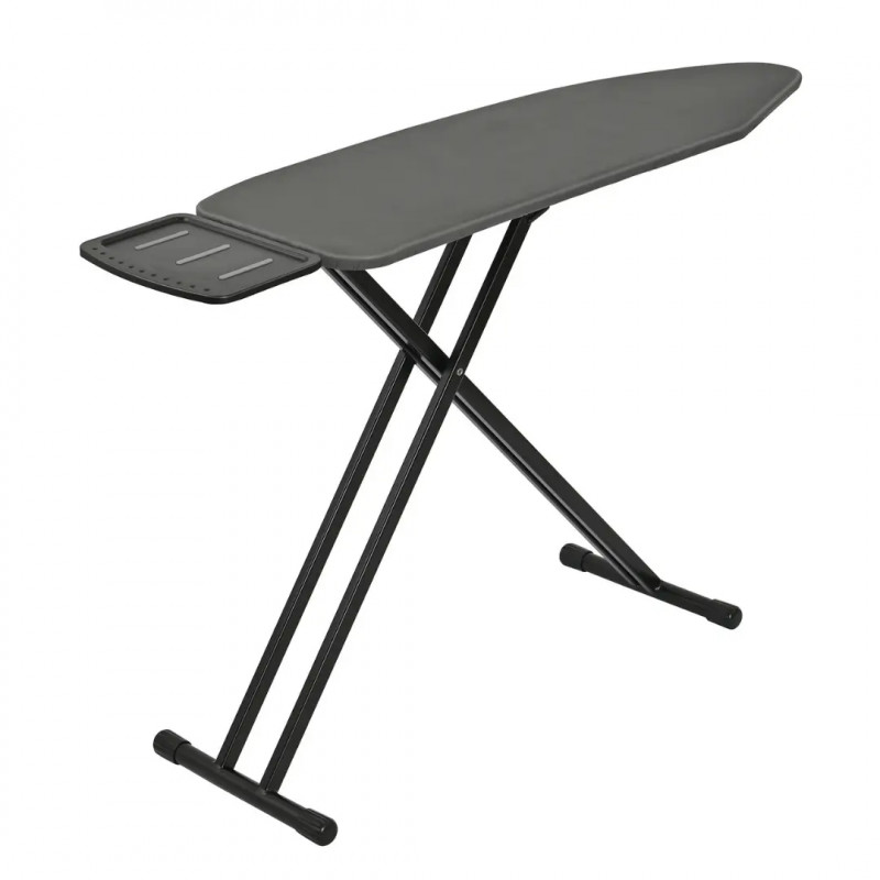 Kinghoff KH 1940 Ironing Board, 122x38 cm, 7 height settings, Steam generator holder, Dark gray