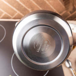 Klausberg KB 7955 Whistling Kettle, 3 L, Insulated Handle, Multi-layer Base, Induction Compatible, Dark Graphite