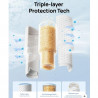 Purification cartridges for the DREO 420S air humidifier, 3 pcs, Silver ions, Three-layer purification system, White