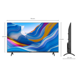 TV METZ blue 32MTE6000Z, 32″ (80 cm), 1366×768 HD Ready, Google TV, LCD / Direct LED, SMART, Bluetooth, Black