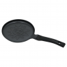 Klausberg KB 7972 Pancake Pan, 18 cm, Sun-Patterned Base, Non-Stick Coating, PFOA-Free, Induction Compatible, Black