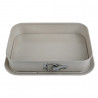 Kinghoff KH 1978 Springform Pan, 39x29x7.5 cm, Marble Finish, Beige