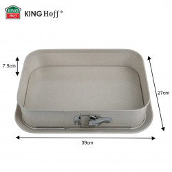 Kinghoff KH 1978, 39x29x7.5 cm, Μαρμάρινο φινίρισμα, Μπεζ