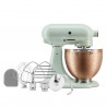KitchenAid Artisan Blossom Exclusive Design 5KSM180LEELB Stand Mixer, 300W, 4.7 L, Direct Drive, 10 Speeds, Tilting Head, Forged Copper Bowl, Herb Green