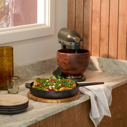 Mixer planetar KitchenAid Artisan Evergreen 5KSM180WSEEG, 300W, 4.7L, Actionare directa, 10 viteze, Cap înclinat, Bol din nuc, Verde inchis/Maro