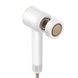 Dreame Glory Hair Dryer, 1400W, 110,000 rpm, 4 heat settings, 2 speed settings, 57°C, Ionization, NTC thermal sensor, LED indicators, White