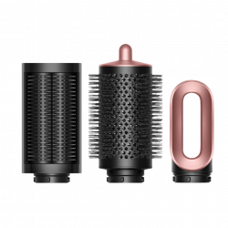 Ondulator pentru păr Dyson 123682-01 HS08 Airwrap i.d.™ Straight + Wavy T1/T2 AmSi/PkCp, 1300W, 13.5 l/s, ondulare automată, ionizare, 3 viteze, 3 temperaturi, Bluetooth, Amethyst Silver/Pink Copper