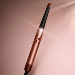 Dyson 123682-01 HS08 Airwrap i.d.™ Straight + Wavy T1/T2 AmSi/PkCp Hair Styler, 1300W, 13.5 l/s, Automatic Curling, Ionization, 3 speeds, 3 temperature settings, Bluetooth, Amethyst Silver/Rose Copper