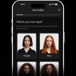 Hair Curler Dyson 123682-01 HS08 Airwrap i.d.™ Straight + Wavy T1/T2 AmSi/PkCp, 1300W, 13.5 l/s, Αυτόματο μπούκωμα, ιονισμός, 3 ταχύτητες, 3 θερμοκρασίες, Bluetooth, Ασημί Αμέθυστος/Ροζ Χαλκός