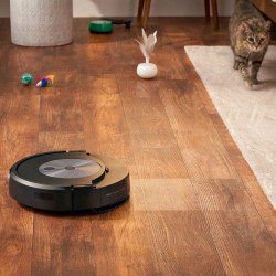 iRobot Roomba Combo J7 Robot Vacuum, 33W, Wi-Fi, 1700 Pa, 276 ml, 75-minute runtime, Voice commands, Black