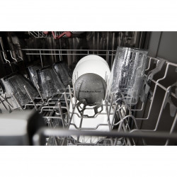 Μπλέντερ, κοπτήρας και μίξερ 3 σε 1 KitchenAid 5KHBRV75BM, 12 V, 2 ρυθμιζόμενες ταχύτητες, 5 λειτουργίες, φόρτιση μέσω USB-C, Μαύρο