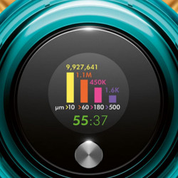 Felálló porszívó Dyson V15 Detect Absole 447000-01, 660W, 0,76 l, 60 perc autonómia, érzékelők, 3 üzemmód, LCD, szürke/arany, szürke/arany színű