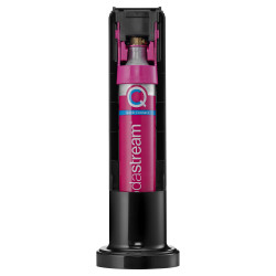 Машина за газирана вода SodaStream GAIA, 1 л, Ръчна карбонизация, 2 степени, Без BPA, Черен