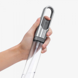 Suport hartie de bucatarie cu pulverizator integrat SimpleHuman KT1196, 177 ml, 20.3x17.8x38.1 cm, Otel inoxidabil, Inox