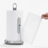 Suport hartie de bucatarie cu pulverizator integrat SimpleHuman KT1196, 177 ml, 20.3x17.8x38.1 cm, Otel inoxidabil, Inox