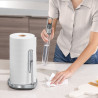 Suport hartie de bucatarie cu pulverizator integrat SimpleHuman KT1196, 177 ml, 20.3x17.8x38.1 cm, Otel inoxidabil, Inox